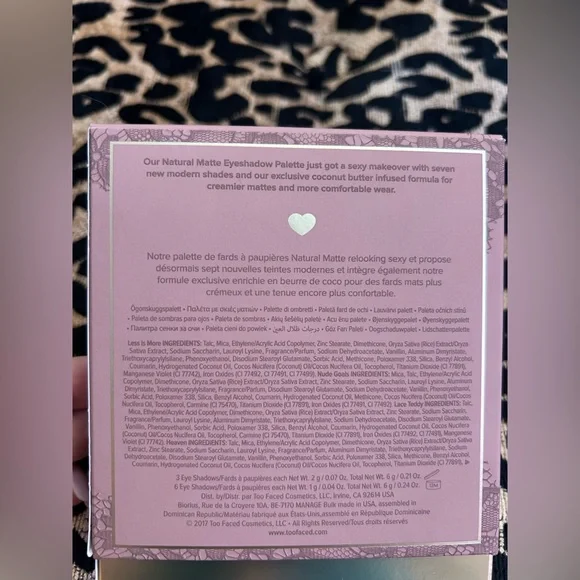 Too Faced natural eyes matte eyeshadow pallete - Picture 4 of 6